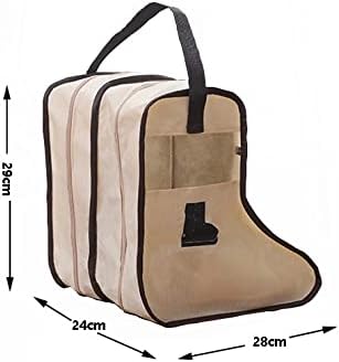 Miniatura 2 de WITERY Bolsa de zapatos para botas, organizador de viaje, cubo de almacenamiento, portátil, impermeable, organizador de bolsas para zapatos, bolsa