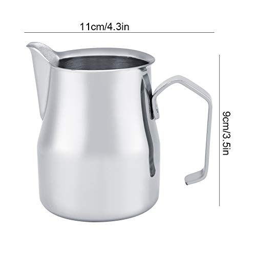 Pichet à mousser en inox robuste et durable de qualité supérieure