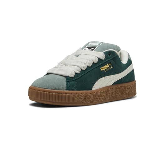 PUMA Kids Boys Suede XL Lace Up Sneakers Shoes Casual - Green - Size 4.5 M2
