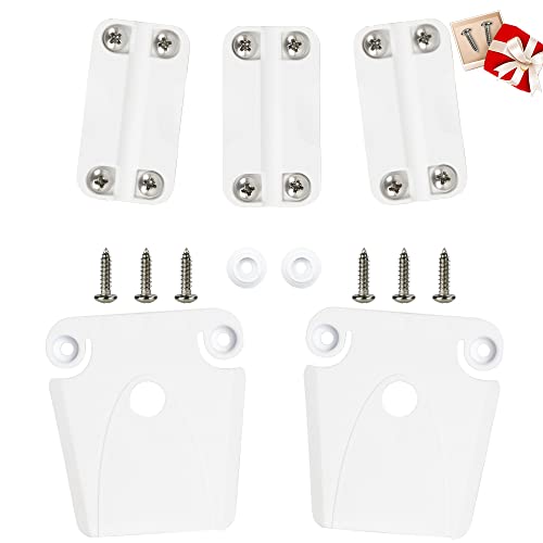Saintago Cooler Hinge And Latch Set| Cooler Hinges Replacement Parts & Cooler Latch Replacement (2 Latches With 2 Posts, 3 Hinges, 20 Screws) | Cooler Hinges Replacement Compatible With Igloo Cooler #TOP1
