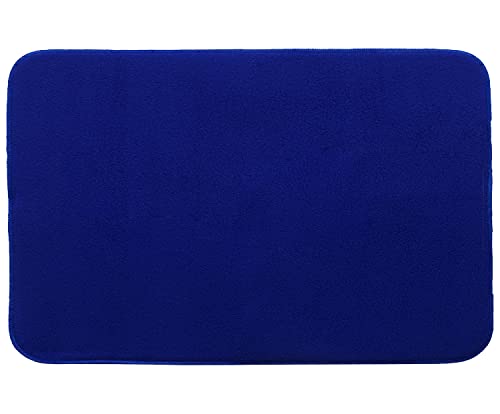 Image of Kuber Industries Microfiber Reversible Dish Drying Mat with Absorbent Parity for Kitchen 19 inchx 15 inch(Blue)