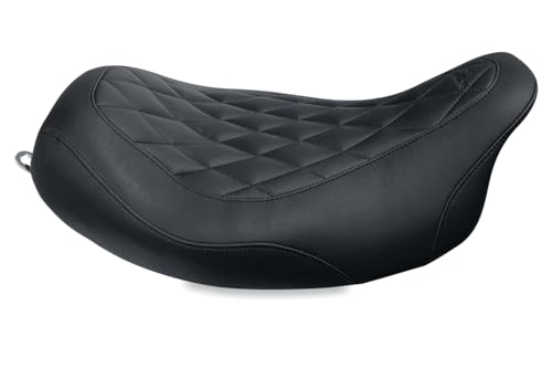 Mustang Motorcycle Seats 76694 Wide Tripper Solo Seat for Harley-Davidson Electra Glide Standard,