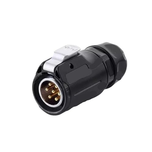 Connecteur industriel 7 broches mâle étanche IP67 M20 signal câblage extérieur