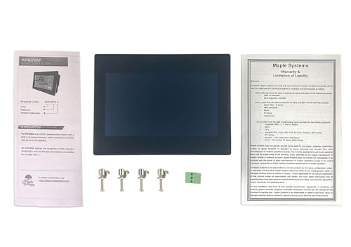 Image of 7 inch Capacitive Web HMI Panel, 1024x600 Display, 1000 nits Brightness, Class 1 Div 2 Rated, WP4070AP