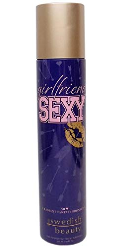Girlfriend Sexy Radiant 50X Bronzer Dark Tanning Lotion (10 ounces) Swedish Beauty