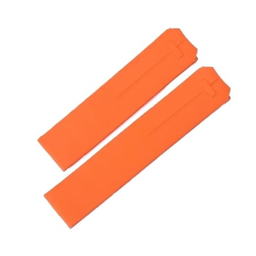 [ɂ] VRXgbv Tissot 1853 Tengzhi T-Touch T013 o[EHb`oh T047T081T33 YuXbgANZT[ 20mm 21mm(Orange-no buckle,20mm)