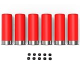 YiZhun 12GA Snap Caps Training Dummy Rounds, Reusable Dry Fire Training Round Close to Real Weight Practice Safe Loading Firing (12GA-6pcs)