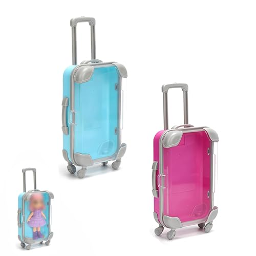 VYNZOR 2 Pezzi Mini Valigia Salvadanaio Bambini, Pacco a Sorpresa Regalo Viaggio, Portachiavi Decorativo, Idea Regalo Creativo per Donne e Appassionati di Viaggi VYNZOR 2 Pezzi Mini Valigia Salvadanaio Bambini, Pacco a Sorpresa Regalo Viaggio, Portachiavi Decorativo, Idea Regalo Creativo per Donne e Appassionati di Viaggi