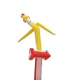 Aufblasbarer Kipphebel: Wählen Sie aus einer Vielzahl von Stilen, verleihen Sie Ihren Outdoor-Aktivitäten auf einfache Weise kräftige Farben und schaffen Sie eine für Sie einzigartige Atmosphäre. Geeignet für alle Gebläse mit einem Durchmesser von 18 Zoll, kompatibel mit allen Gebläsen mit Klettverschlusshalterung. *** Empfohlene Gebläseleistung 1 ~ 1,3 PS.