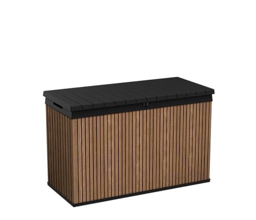 Keter Auflagenbox/Kissenbox 662 Liter l 100% Wasserdicht l mit Belüftung dadurch kein übler...