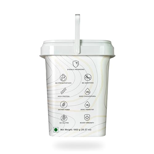 Image of Cube Root Whole Cashew Nuts 1kg (1000g), W320 Grade (Medium size), Airtight Container, Dry Fruits