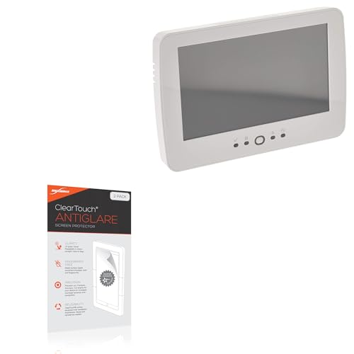 BoxWave Screen Protector Compatible with DSC PTK5507 Screen Display (7 in) - ClearTouch Anti-Glare (2-Pack), Anti-Fingerprint Matte Film Skin