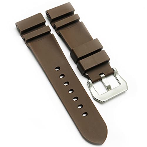 Bracelet montre sport silicone 24mm noir PAM00682 - 6