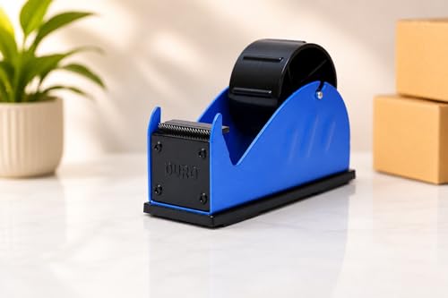 Image of QUTECH Tape Dispenser 2 Inch (50mm) Single Role for Packing Boxes Used at Warehouse and Table Desk
