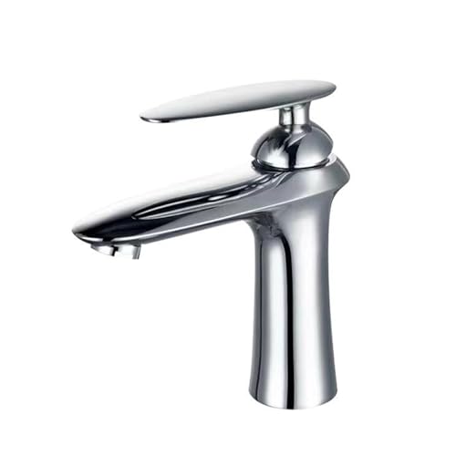 Mitigeur de lavabo gris anti calcaire raccordement facile G1/2