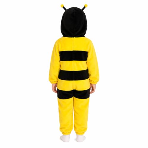 Image of Raj Costume Animal Fancy Dress Costume for Boys & Girls | Hooded Full Body Wildlife Zoo Animal Jumpsuit | Soft Costume for School Function, Fancy Dress, Halloween, Birthday, Cosplay & Role Play