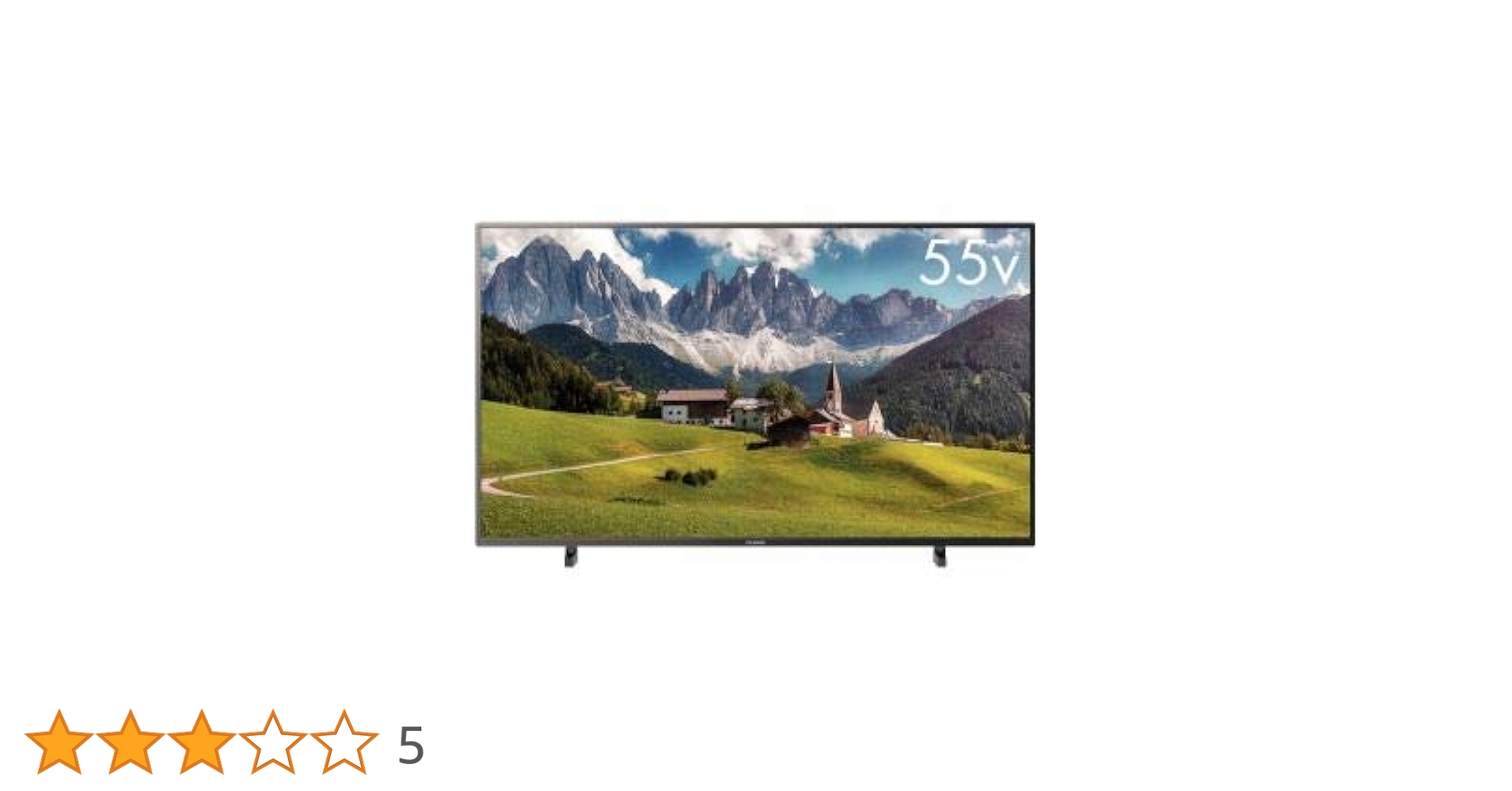 Amazon.co.jp: Funai FL-55U3130 55 V LCD TV, 4K Built-In Tuner