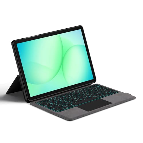 Clavier sans fil Galaxy Tab A11 Plus, étui fin 11 pouces pour travailler partout en déplacement