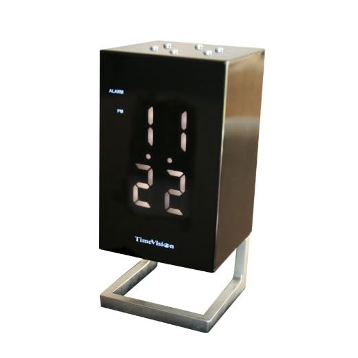 TimeVision Desktop 1.0” LED Alarm Clock