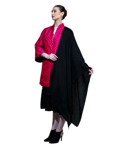 Fine Cashmere Wrap | Lightweight, Daily Wear, Soft And Warm Stole For Women, Ladies, Size: 28in x 80in