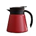 Hemoton Bouilloire en Acier Inoxydable Double Couche Pot de Café Chaud Froid Boisson Cruche Bouteille pour La Maison Camping