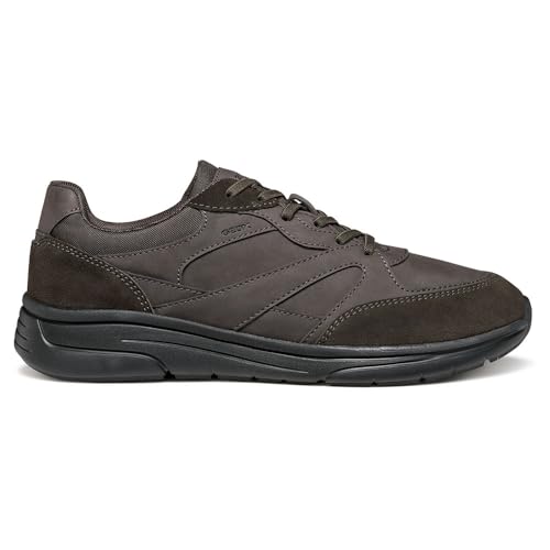 Traspirante Geox Scarpe da Ginnastica da Uomo U KLAIVER Brown, Taglia 41 EU, Marrone, 41 EU