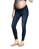 Hybrid & Company Ultimate Comfort Women's Maternity Slim Fit Stretch Jeans PM5486S Medium BLUE6 Medium