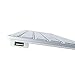 immagine 4Tastiera con Cavo Matias in Alluminio (Layout ITA) Matias Wired Aluminum Keyboard (Layout ITA) con Filo,Tastiera Gaming in Alluminio con Controllo Volume, Tastiera per Mac e PC, Silver