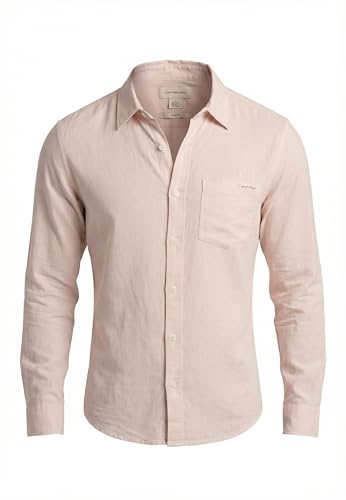 Chemise Calvin Klein Jeans chic couleur Prairie Peach idéale pour le bureau