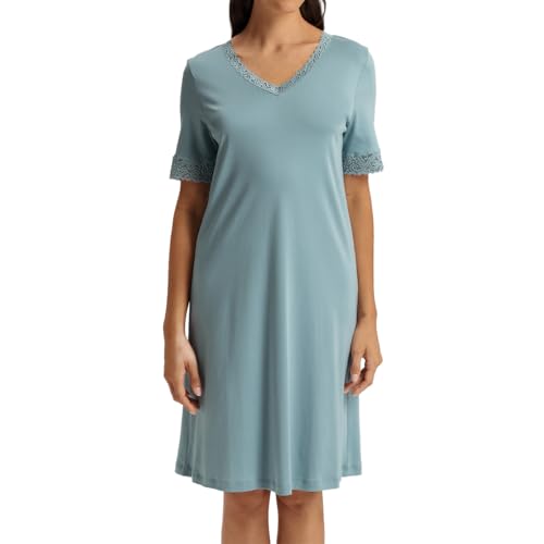 HANRO Women's Moments Short Sleeve Nightgown