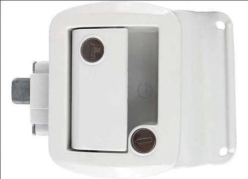Global PRO Series Classic PRO Entry Door Lock White (Choose Your Key Code) (G308)