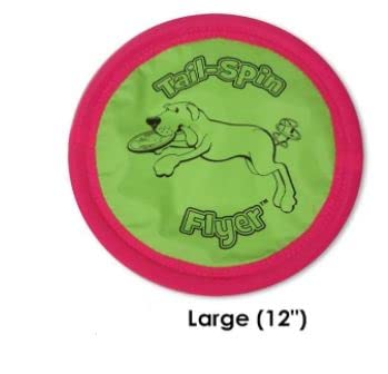 Booda 3 Pack Tail-Spin Flyer Dog Toys, 10-Inch (Оnе Расk) #TOP4