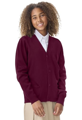 Classroom School Uniforms Men's Plus Size Adult Unisex Cardigan Sweater 2xl-3xl