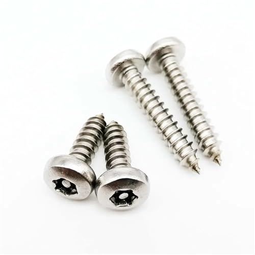 Vis Torx M4.2 inox 304 tête bombée 32mm évite la corrosion et le glissement de l'outil