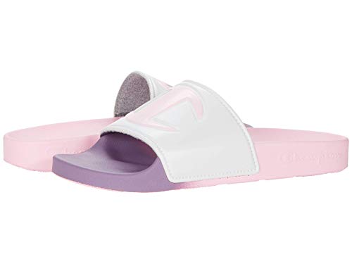 Champion Girl's Ipo Split (Big Kid) White/Pink/Multi 6 Big Kid M