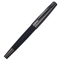 Amazon.co.jp: 万年筆ブラックメタル万年筆チタンブラックEf/f