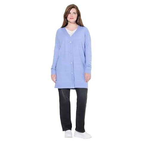 Cardigan Ulla Popken Bleu Ciel Cover