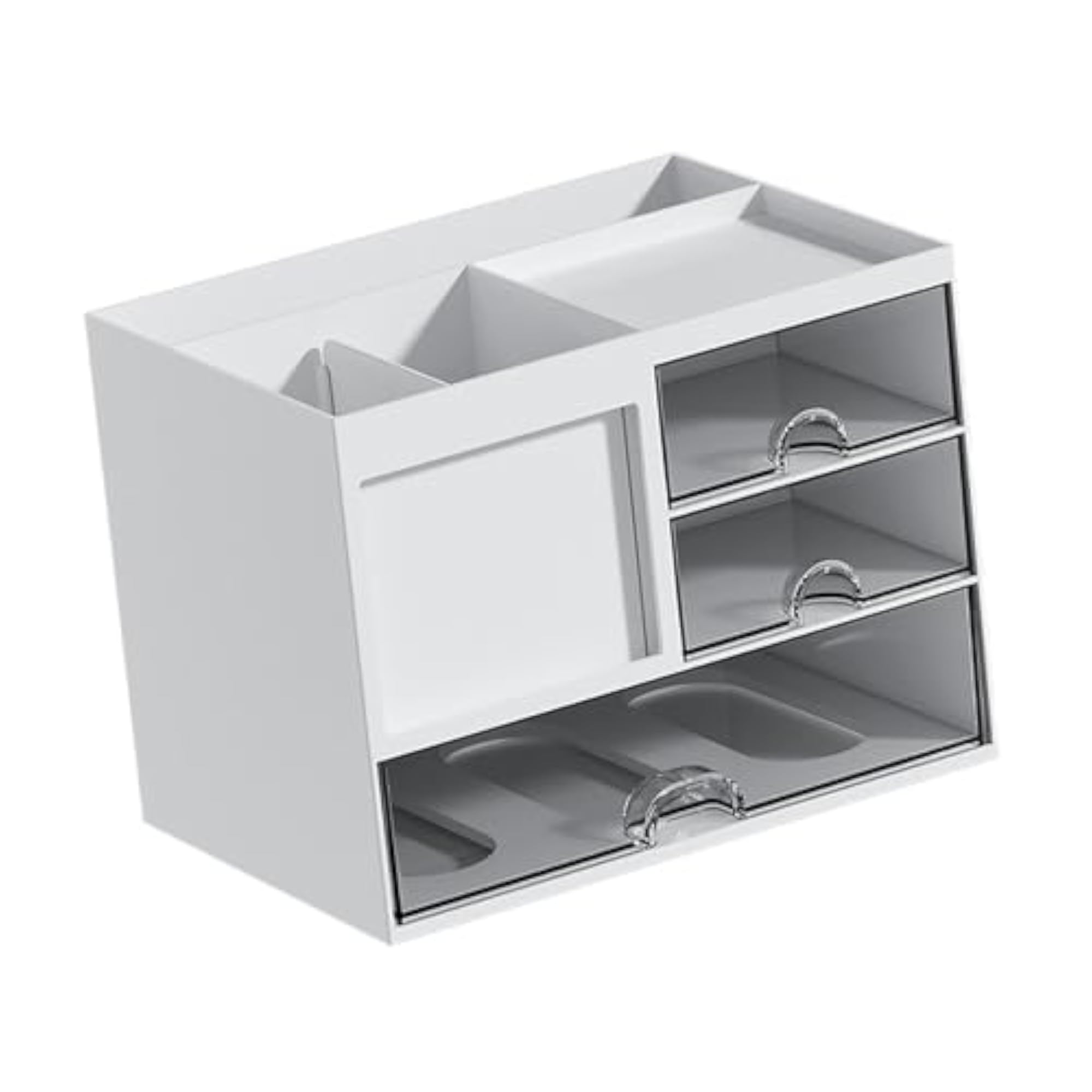 Desk Storage Box Makeup Vanity Organizer for Home