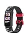 BIGGERFIVE Orologio Fitness Tracker per Bambini Ragazzo Ragazzi 5-12 Anni, Contapassi Calorie Cardiofrequenzimetro e Monitor Del Sonno, Impermeabile IP68 Smartwatch Activity Tracker con Sveglia