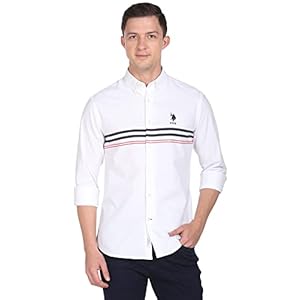 U.S. POLO ASSN. Men’s Striped Regular Fit Shirts