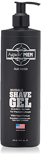 AGADIR MEN Invisible Shave Gel, 16 fl. oz.