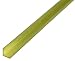 Produktbild Alberts 470944 Winkelprofil | Messing | 1000 x 6 x 6 mm