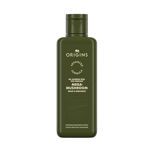 Origins Mega-Mushroom Soothing Face Mist | Plumps, Refreshes & Soothes | With Reishi & Snow Mushroom, 3.4 Fl Oz