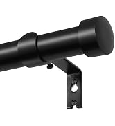 KAMANINA Bastone per Tende Estensibile 80 a 148cm, Bastone per Tende in Argento Antico con Estremità A Gabbia Ritorta, Per Finestre Balconi, Camere da Letto