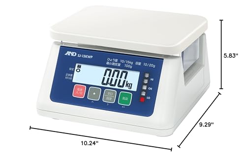 Báscula de banco 15kg A&D SJ-15KWP miniatura 2