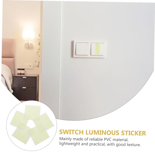 Pegatinas luminiscentes para interruptores de luz evitan caídas nocturnas en dormitorios 7