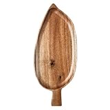 Tdkjfoutr Tablett Aus, Blattförmig, für Den Nachmittagstee, Western-Sushi-Tablett, Dessert-/Obst-Tablett, Essenstablett Aus, Wasserdicht, Klein