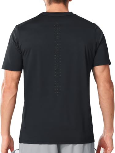 Image of NORTHYARD Men's Athletic Running T-Shirts Quick-Dry Lightweight Workout | Gym, Hiking, Outdoor, Tennis, Sport, Casual, Fishing, Basketball, UPF 50+, Breathable, Moisture-wicking, Reflective Printed