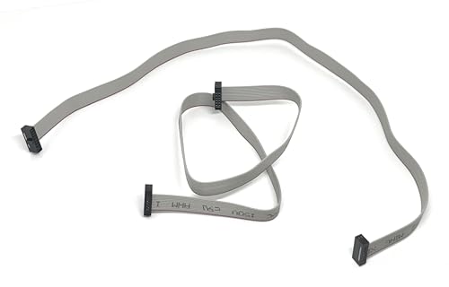 2-Pack 30cm 6 pulgadas 12P 1.27mm 12 Pin Female IDC miniatura 3