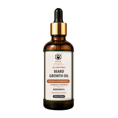 Image of All Natural Beard Oil For Growth | Nourishes Strength |Anti-Dandruff Redensyl, Biotin, and Saw Palmetto